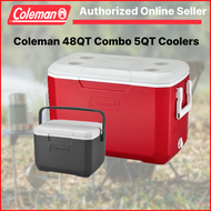Coleman 48QT (45L) With 5QT Cooler Box Combo Set (Free Coleman 5QT Cooler)