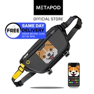 (FREE SAME DAY DELIVERY) DIVOOM Sling Bag with LED Display, Crossbody Waterproof Shoulder Chest Backpack