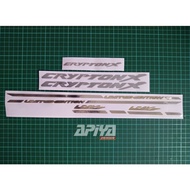 STRIPE YAMAHA CRYPTON X YAMAHA LC V1 CUTTING MACHINE
