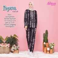 Setelan rayon wanita one set rayon daily set rayon setelan / Isyana