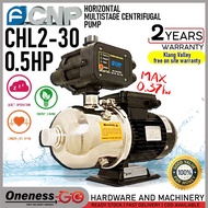 ''CNP'' HORIZONTAL MULTISTAGE CENTRIFUGAL PUMP CHL 2-30 0.37KW 230V 0.5HP C/W AC-A CNP AUTOMATIC PRE