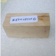 KAYU Small Block Of Ivory Yellow Wood 2x2 cm