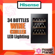 [FREE SHIPPING] Hisense Wine Chiller RW32N4ATB ( 34 Bottles ) /RW30N4ATB  ( 30 bottle )/ Tuscani Bel