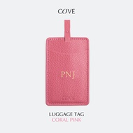 COVE Luggage Tag แท็กกระเป๋า ป้ายห้อยกระเป๋าเดินทาง หนังแท้นุ่มมือ