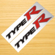 Honda Civic Type R FD2 Decals Sticker Auto Door Vinyl Body Wrap Decoration Reflective Customizable C