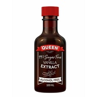 QUEEN 99% SUGAR FREE VANILLA EXTRACT - ALCOHOL FREE 100ML