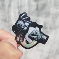 HP HANDWRAP Boxing MMA Muay Thai hologram Sticker for laptop, Motorcycle, Helmethp