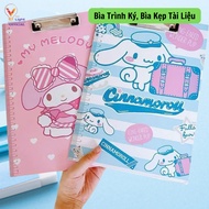 A4 Document Clip FIVELIGHT Application Signing Cover Paper Storage Clip A4 Document Clip