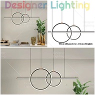 Designer LED 54W Ceiling Light Chandelier Lampu Hiasan Hanging Lamp Table Top Lamp Living Light Dini