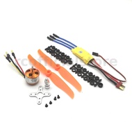 XXD 2212 KV2200 Brushless Motor With 30A ESC 6035 Propeller Power Combo For F22 SU27 SU35 F15 RC Air