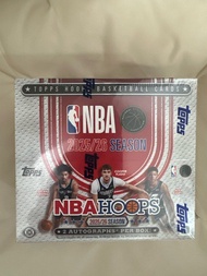 Topps NBA Hoops Jumbo Hobby Box 2025/26 籃球卡 全新未開封