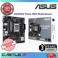 ASUS PRIME A620M-K DDR5 mATX AM5 Motherboard Support Ryzen 7000 8000 Series