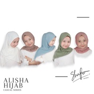 "Casl Xl" Alisha Hijab Casl Series (Scarf/Segitiga Instan Anak)
