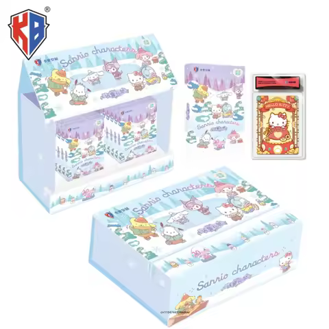 KB's-New-Sanrio-Family-Snow-Gift-My-Melody-KT-Instant-Camera-Collectible-Cards-Anime-Merchandise-Chr