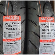 Maxxis Tayar 120/70-12 TAYAR MAXXIS S98 SPORT VICTRA#120/70-12#Victra S98 Sport