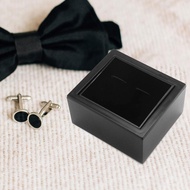 [mcfsnzwtxz1bw] Cufflink Box, Cufflink Storage Box, Small Tie Clips, Gift Box, Black Earring Box