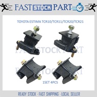 1SET 4PCS ENGINE MOUNTING - TOYOTA ESTIMA TCR10 / TCR11/ TCR200 / TCR2