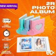 Fujifilm Instax Mini Album Hollow Heart Design Instant Photo 2r Album (8.5*11*2.5cm x 32 Pockets)