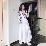 white skirt long skirt labuh women cotton skirt muslimah putih labuh muslimah high waist skirt korea