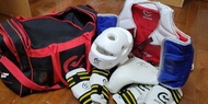 WACOKU跆拳道護具組（男）附贈提袋