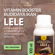 Vitamin Ikan Lele Cepat Besar Pembesar Nafsu Makan Ikan Lele / Suplemen Obat Lele Biar Cepat Besar