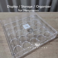 Nespresso Capsule Storage - Nespresso Capsule Display Box - Holder Unakaffe Excelso Capsule Organize