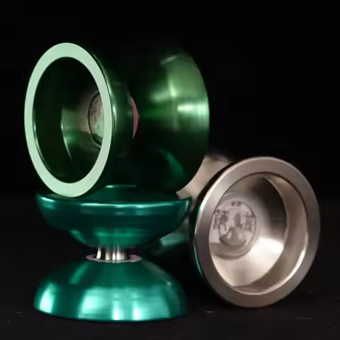 Yoyo Professional three colors Metal Alloy Aluminum High Speed Unresponsive Yo Yo Classic Toys Appli