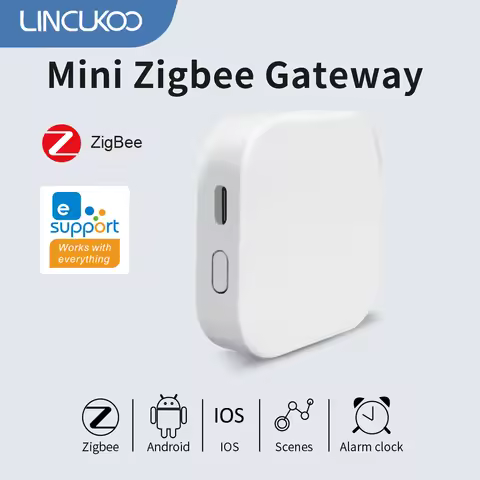 Lincukoo EWelink Zigbee Gateway Hub Mini Smart Bridge Home Appliances Remote Controller Automation D