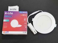 INPS628R Inlite / In-lite Downlight Led Panel 9 Watt Bulat Inbow Ditanam INPS628R