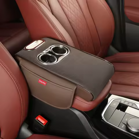 New 2025 Universal Car Armrest Box Mats Accessories For honda breeze citroen c5 mazda cx5 jetour x70