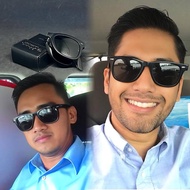 Foldng_Wayfar€r Black ( 50 - 54 mm ) . Premium Quality Sunglasses