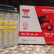 Aki Yuasa YB5L-B Supra X fit Megapro Revo Mio Smile Vega Jupiter Z MX