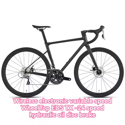 TWITTER C6 ultra-light aluminum alloy road bicycle with 24 variable speed hydraulic disc brake racin