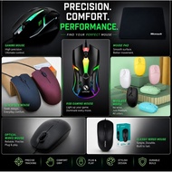 Malaysia Local Seller Usb Wire Optical Mouse color mouse computer mouse notebook mouse windows mouse