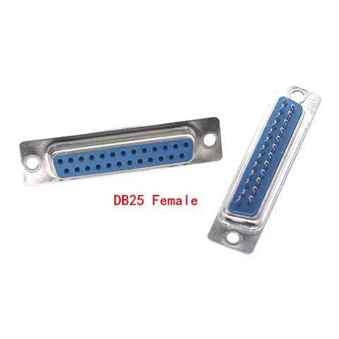 D-SUB 9 15 25 37 Pin Male Female Solder Type Connector DIP Straight Mount Serial Port Adapter 2 Rows