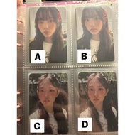 Haerin newjeans seasons greetings 2024 official photocard