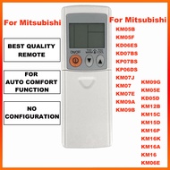 Aircon Remote Control For Mitsubishi MT Replacement KM05E KM06E KM09G KD05D SG10 MSY-GE10VA MSY-GE13VA MSY-GE18VA MSY-GE24VA MSY-GE26VA MSXY-FN