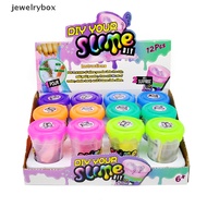 [Box] DIY Glitter Make Fluffy Slime Kit Filler Powder Child Shake All Glue For Slimes Boutique