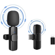 K8 Wireless Microphone Universal Plug Play Mini Collar Clip Microphone Transmitter /BZXZB Wireless M