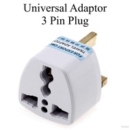 3-Pin Universal Adapter Plug Head UK 3 Pin Plug Socket US/EU/AU to UK Plug Adaptor 4.9