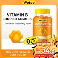 Halal Vitamin B Complex Gummies 60's，Folic Acid,Orange Flavor,pregnant,Vitamin B12,B Complex Vitamin