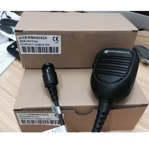 RMN5052A Handheld Remote Speaker Microphone Mic for Motorola M8668 DM4601E DM3601 MTM5400 Radio Walk