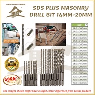 SDS PLUS MASONRY DRILL BIT 14MM-20MM
