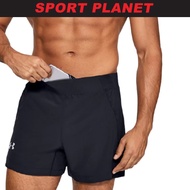 Under Armour Men Qualifier Speedpocket 5'' Short Tracksuit Pant Seluar Lelaki (1326599-001) Sport Planet 22-3
