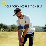 Golf Swing Action Simulator Elastic Golf Posture Resistance Arm Corrector