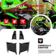 Motorcycle Front Aerodynamic Winglet Fixed Wing Spoiler Fairing For KAWASAKI ZX-6R ZX6R ZX-636 ZX636