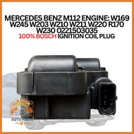 MERCEDES BENZ M112 ENGINE: W169 W245 W203 W210 W211 W220 R170 W230 0221503035 100% BOSCH IGNITION CO