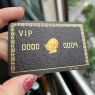 พรีเมี่ยมบัตรสมาชิกการปรับแต่ง 3d นูนซูเปอร์มาร์เก็ต Vip Card การผลิต Loyalty Card ชิป Ic M1 การ์ดแถ