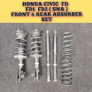 Shock Absorber Honda Civic FD1 FD2 ( SNA ) 1.8L  Front Rear Absorber / Absorber Depan Belakang Ori U