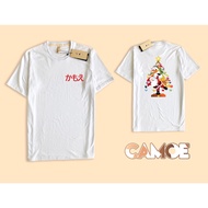 2-Sided T-shirt CAMOE Santa Deer Snowman Elf Christmas Tree